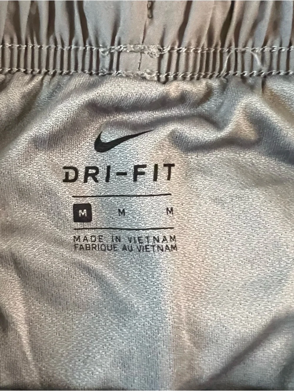 Nike Dri-FIT Tempo Shorts Women’s Medium Gray Running Athletic Workout Lined